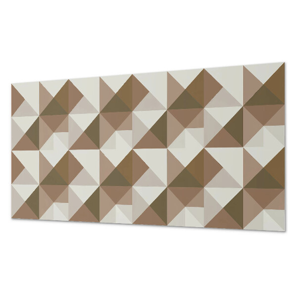 Samolepící obkladový panel Geometrie v trojúhelníku