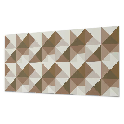 Samolepící obkladový panel Geometrie v trojúhelníku