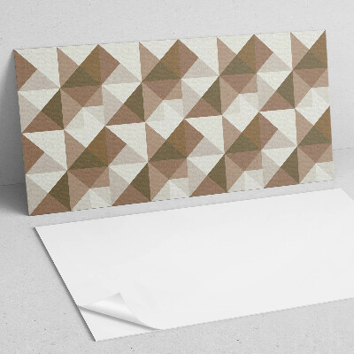 Samolepící obkladový panel Geometrie v trojúhelníku