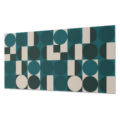 Dekorační panel na zeď Geometrie tvarů a forem