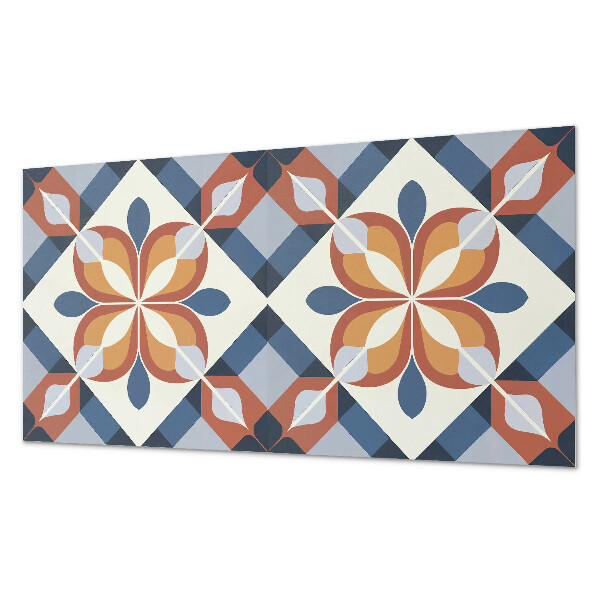 Samolepící obkladový panel Geometrický květinový vzor