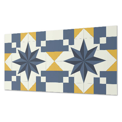 Dekorační panel na zeď Geometrický vzor hvězdy