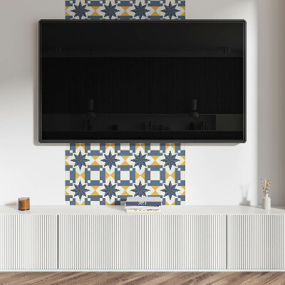 Dekorační panel na zeď Geometrický vzor hvězdy