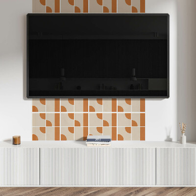 Samolepící obkladový panel Abstraktní geometrické tvary