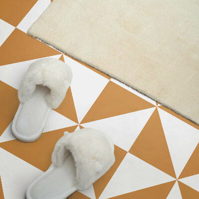 Dekorační panel na zeď Geometrické trojúhelníky ve čtvercích