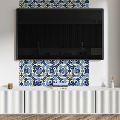Dekorační panel na zeď Geometrický květinový vzor