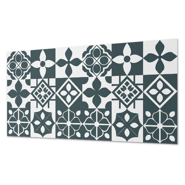Vinylový nástěnný panel Geometrické vzory v dlaždicích