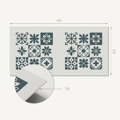 Wandverkleidung paneel Geometrické vzory v rozložení