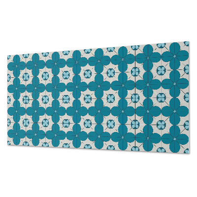 Dekorační panel na zeď Geometrický květinový vzor