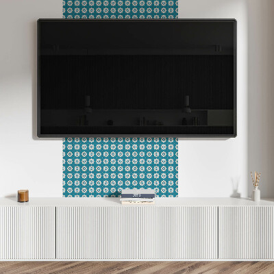 Dekorační panel na zeď Geometrický květinový vzor