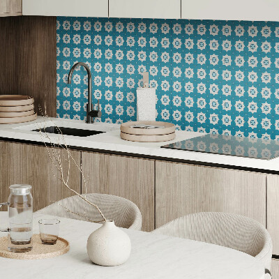 Dekorační panel na zeď Geometrický květinový vzor