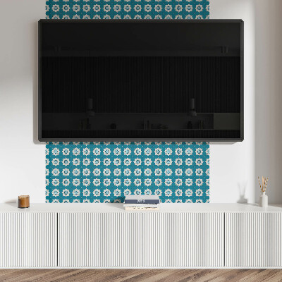 Dekorační panel na zeď Geometrický květinový vzor