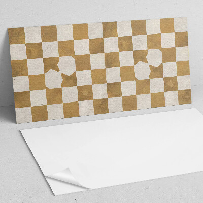 Dekorační panel na zeď Abstraktní šachovnicový vzor