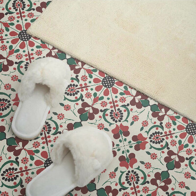 Dekorační panel na zeď Květinový vzor se symetrií