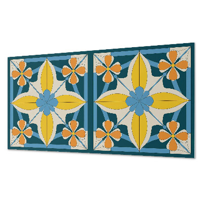 Wandverkleidung paneel Květinový geometrický vzor