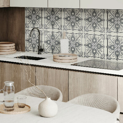 Dekorační panel na zeď Květinový vzor se symetrií