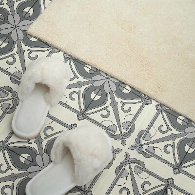 Dekorační panel na zeď Květinový vzor se symetrií