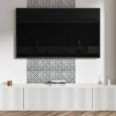 Dekorační panel na zeď Geometrický kosočtverečný vzor
