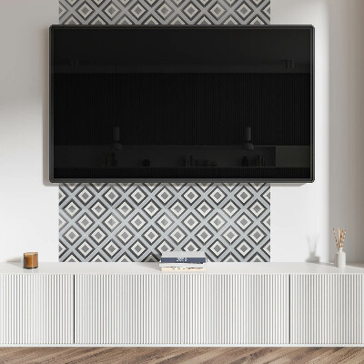 Dekorační panel na zeď Geometrický kosočtverečný vzor