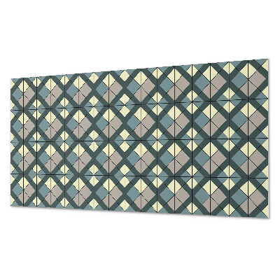 Wandverkleidung paneel Geometrický kostkovaný vzor