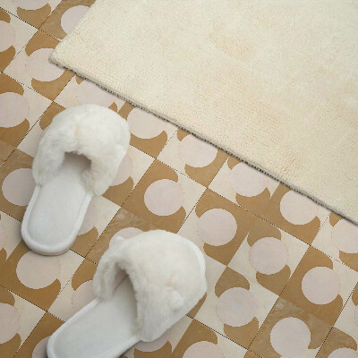 Vinylový nástěnný panel Geometrické kružnice a oblouky