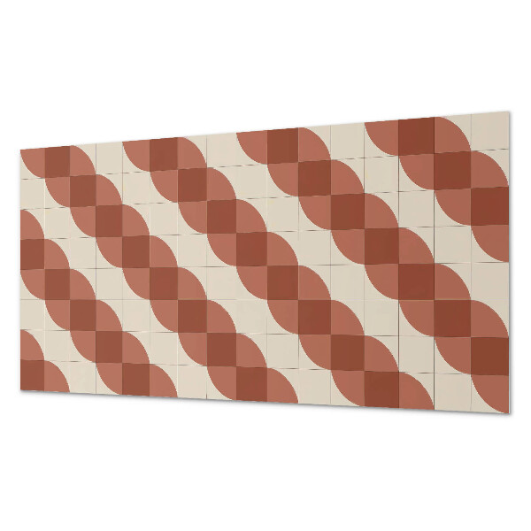 Samolepící obkladový panel Geometrický vlnitý vzor