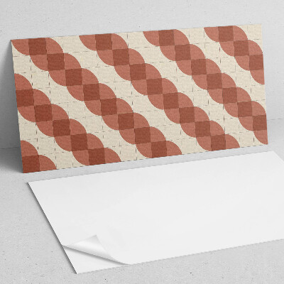 Samolepící obkladový panel Geometrický vlnitý vzor