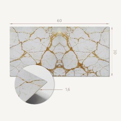 Dekorační panel na zeď Elegantní mramor s žilkováním