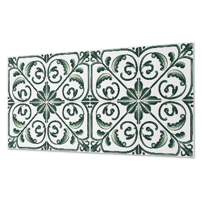 Vinylový nástěnný panel Rostlinný vzor s ornamenty