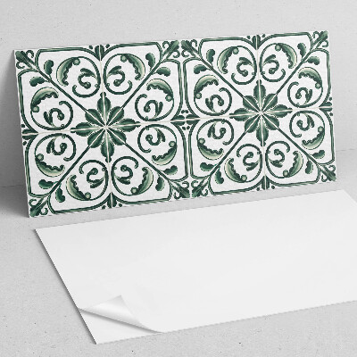 Vinylový nástěnný panel Rostlinný vzor s ornamenty