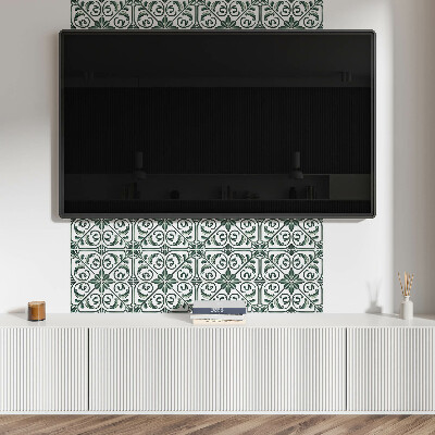Vinylový nástěnný panel Rostlinný vzor s ornamenty