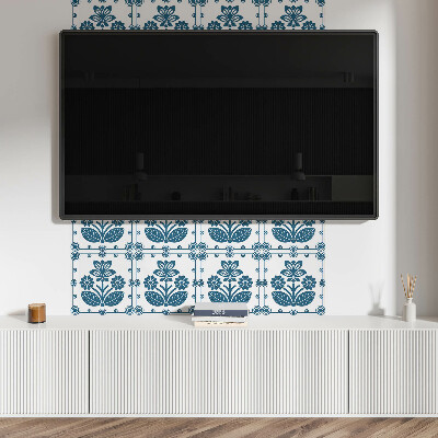 Dekorační panel na zeď Květinový dekorativní vzor