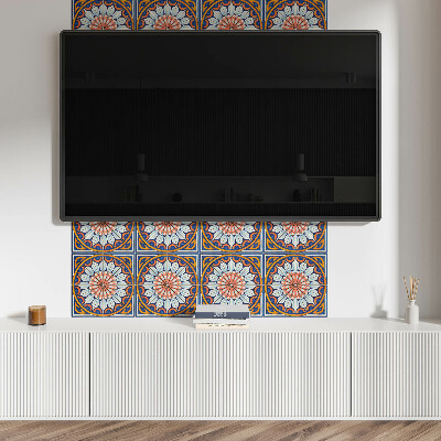 Vinylový nástěnný panel Květinový vzor s detaily