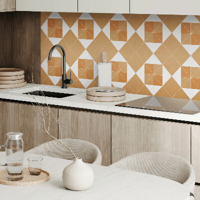 Dekorační panel na zeď Geometrie v odstínech