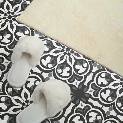 Samolepící obkladový panel Květinový vzor s ornamenty