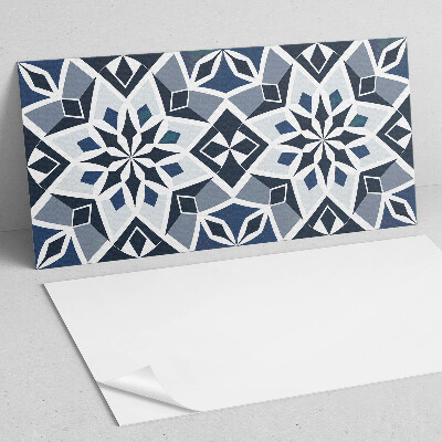 Vinylový nástěnný panel Geometrický květinový vzor
