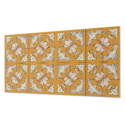 Dekorační panel na zeď Květinový vzor v mozaice