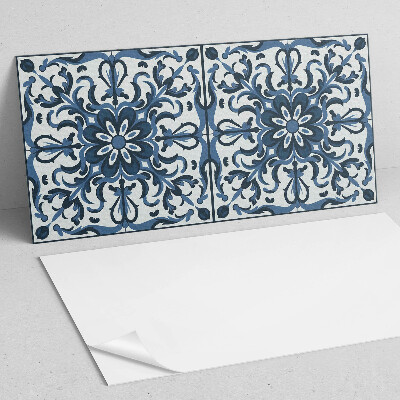 Dekorační panel na zeď Květinový vzor s ornamenty