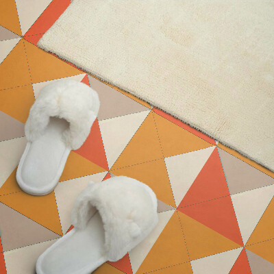 Vinylový nástěnný panel Geometrické trojúhelníky v uspořádání