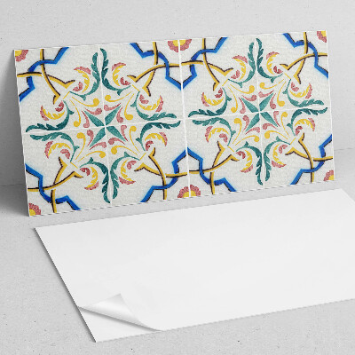 Dekorační panel na zeď Rostlinný vzor s ornamenty