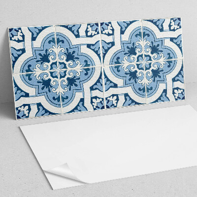 Samolepící obkladový panel Vzor dlaždic s ornamenty