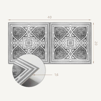 Wandverkleidung paneel Vzor s ornamenty v symetrii