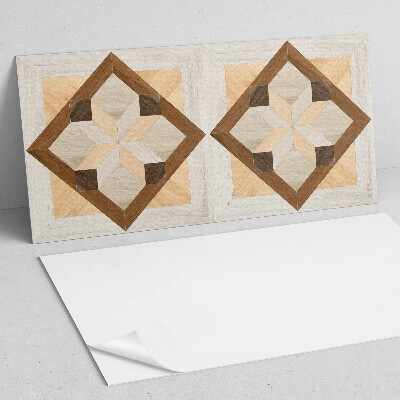 Vinylový nástěnný panel Geometrický vzor ve čtverci