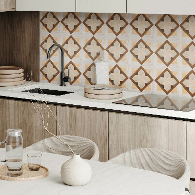 Vinylový nástěnný panel Geometrický vzor ve čtverci