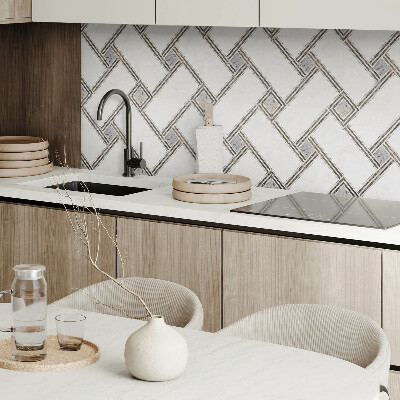 Samolepící obkladový panel Geometrický vzor s čarami