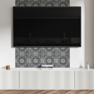 Vinylový nástěnný panel Geometrický vzor dlaždic