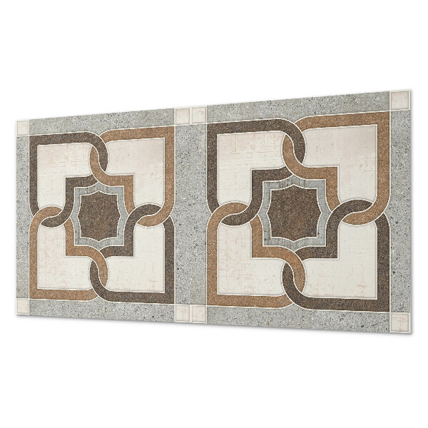 Dekorační panel na zeď Geometrický vzor dlaždic