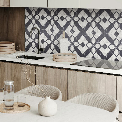 Samolepící obkladový panel Geometrický mramorový vzor