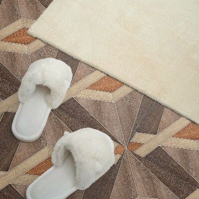 Vinylový nástěnný panel Geometrický vzor dřeva