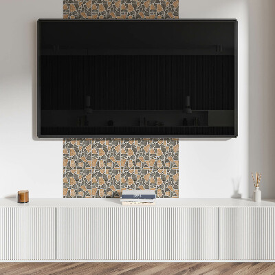 Dekorační panel na zeď Vzor kamenné mozaiky